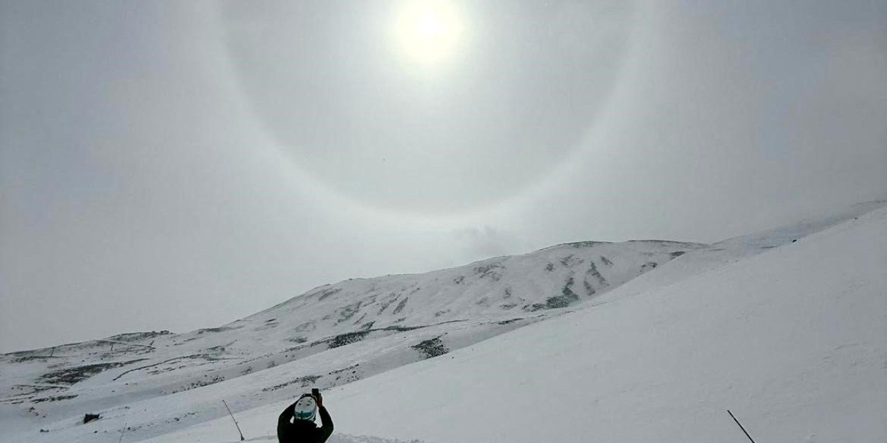Işık Halkası ’halo’, Erciyes’te Görüntülendi