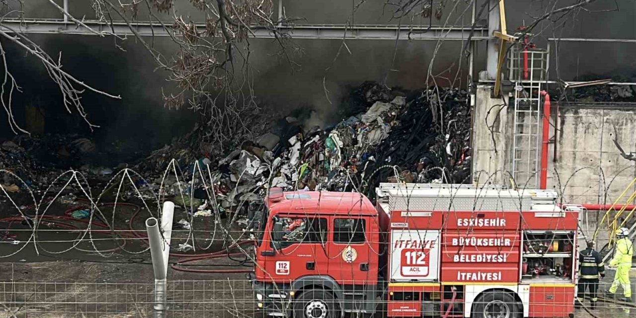 Çimsa’nın Deposunda Yangın