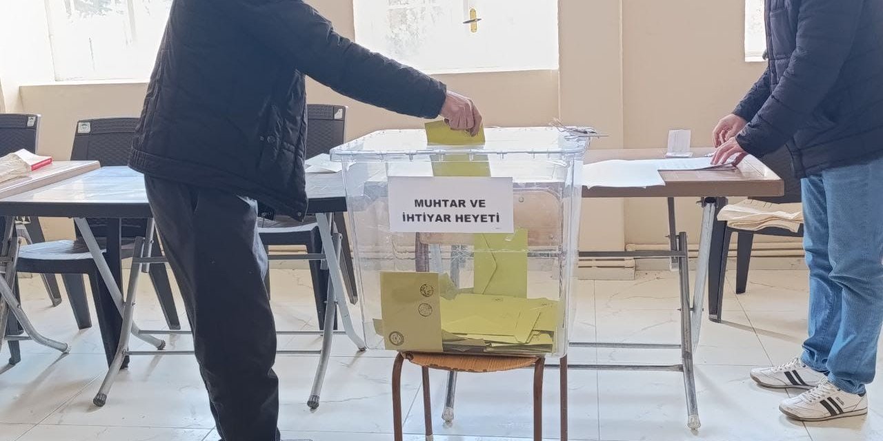 Çağlayan Mahallesi Muhtarını Seçti