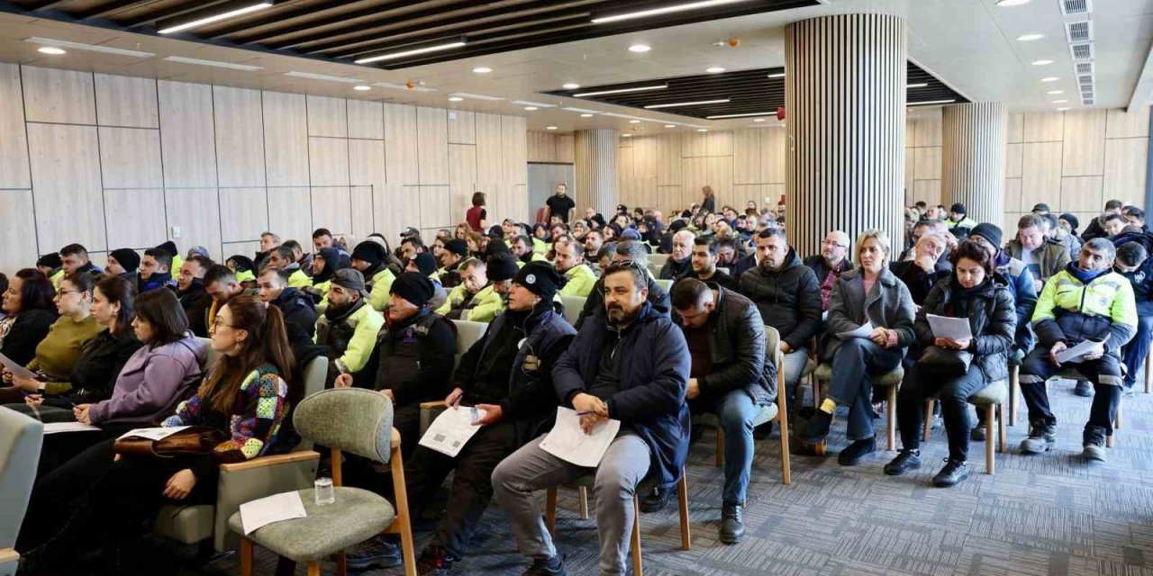 Odunpazarı Belediyesi Çalışanlarına İş Güvenliği Eğitimi