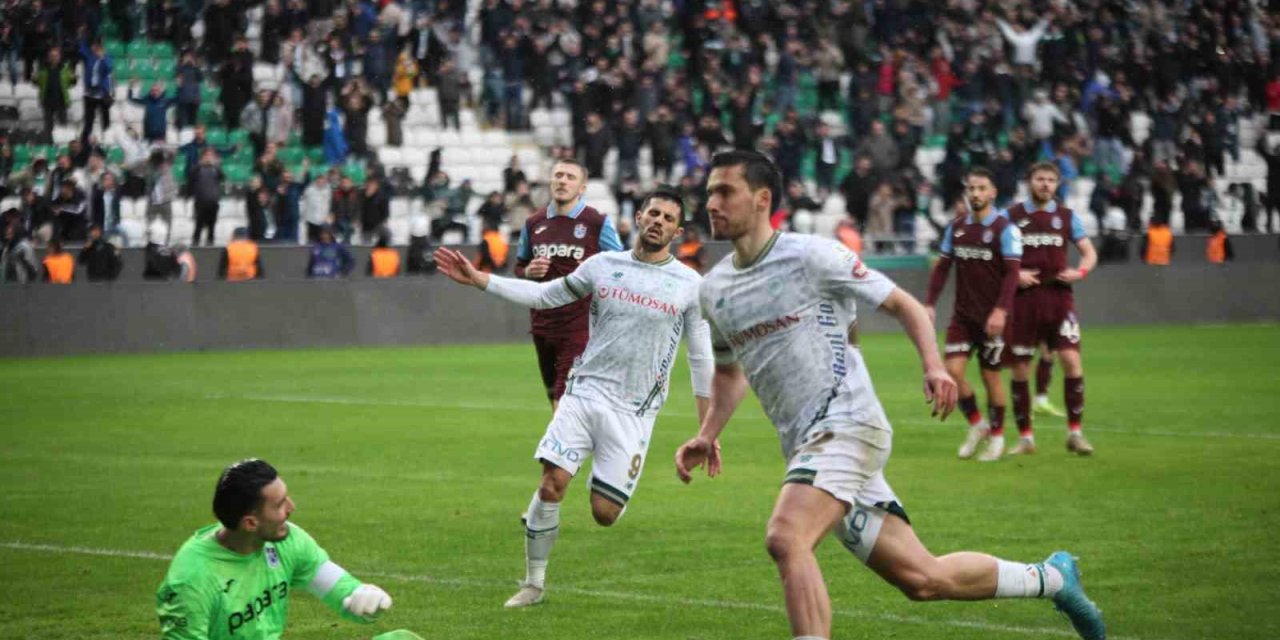 Trendyol Süper Lig: Konyaspor: 1 - Trabzonspor: 0 (maç Sonucu)