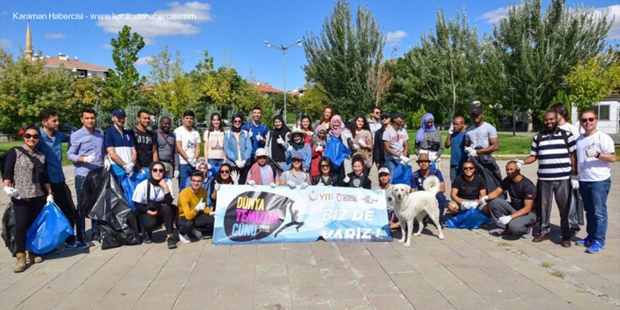 Uluslararası Öğrenciler Mogan Gölü'nde Çevre Temizliği Yaptı