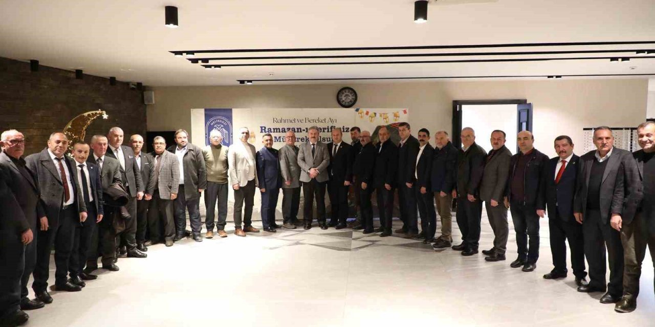 Başkan Palancıoğlu Muhtarlarla Bir Araya Geldi