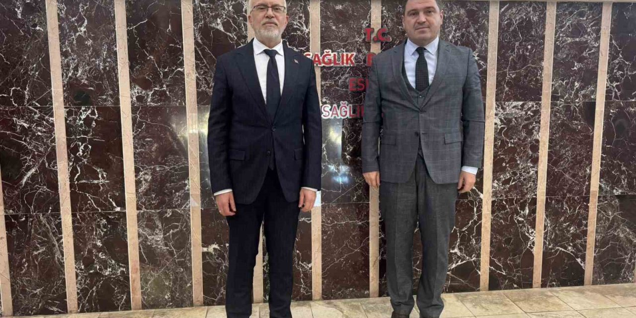 Eskişehir Cumhuriyet Başsavcısı Karakülah’tan İl Sağlık Müdürü Bildirici’ye Ziyaret