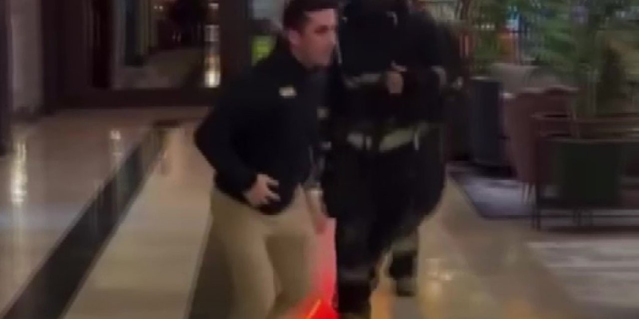 Otelin Elektrik Panosunda Çıkan Yangın Paniğe Neden Oldu