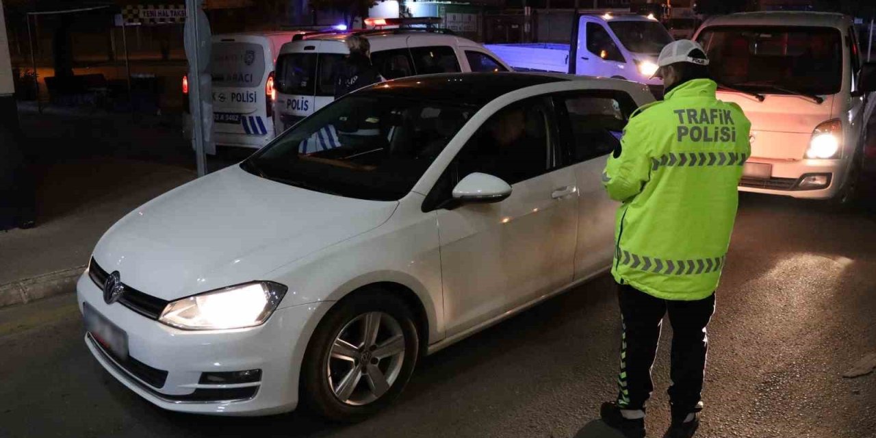 Mersin Polisinden 42 Ekiple Eş Zamanlı Denetim