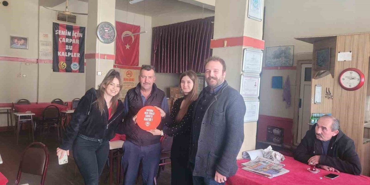 Kıraathanelerde Kadına Yönelik Şiddetle Mücadele Seminerleri Sürüyor