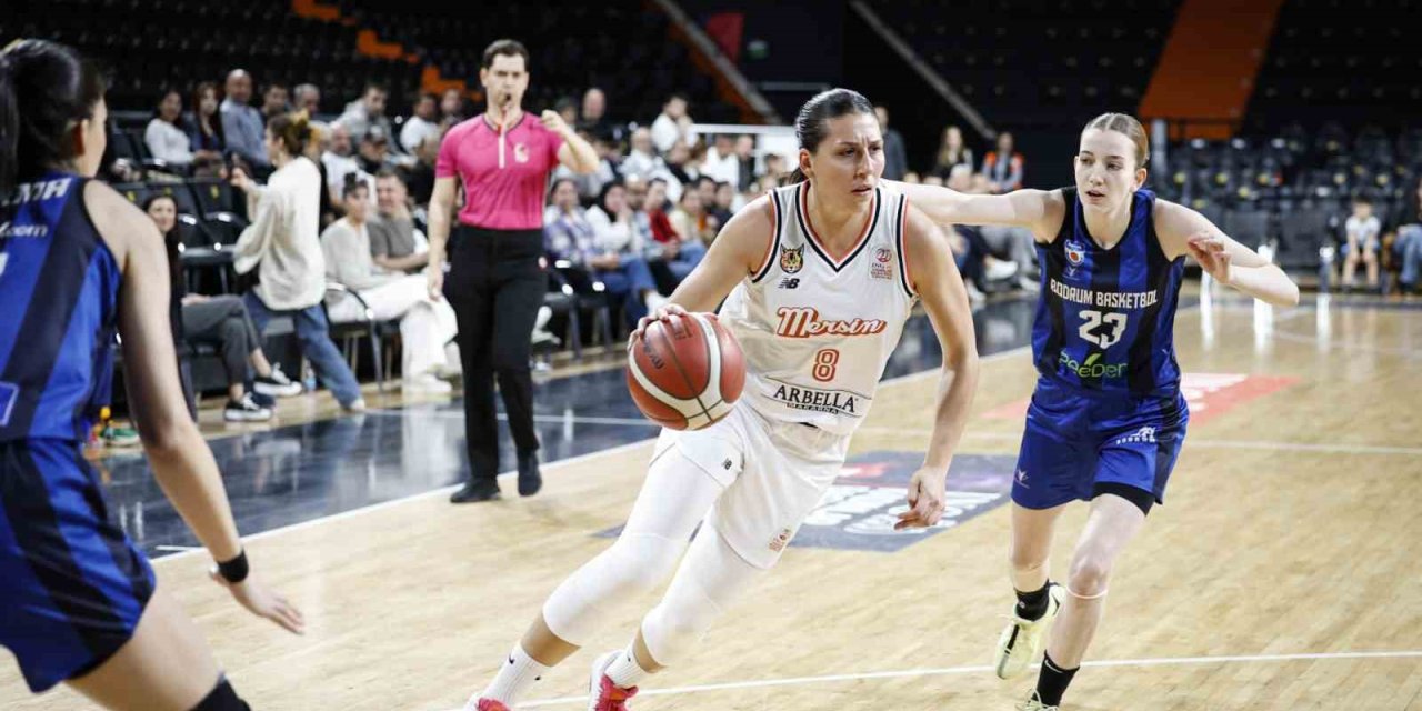 Kadınlar Basketbol Süper Ligi: Çbk Mersin: 103 - Bodrum Basketbol: 43