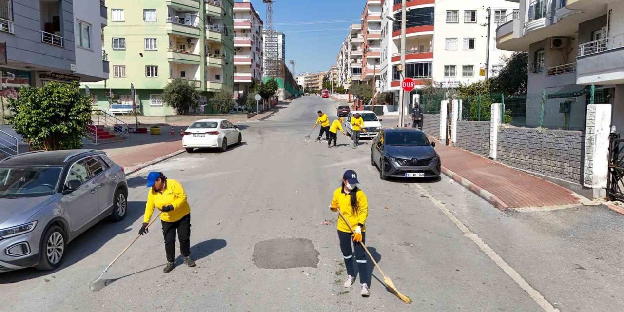 Tarsus’ta Bahar Temizliği Başladı