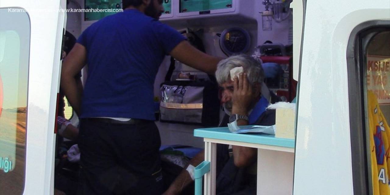 Karaman'da İki Minibüs Çarpıştı: 15 Yaralı