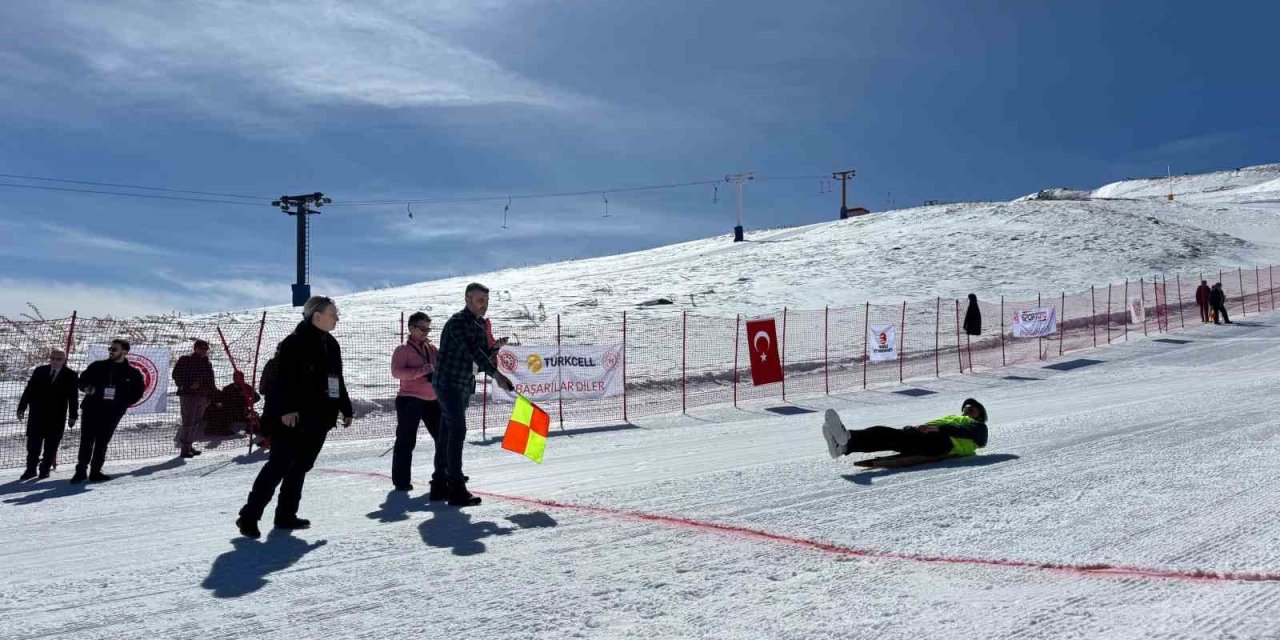 Geleneksel Kızak Türkiye Şampiyonası, Erciyes Kayak Merkezi’nde Yapıldı