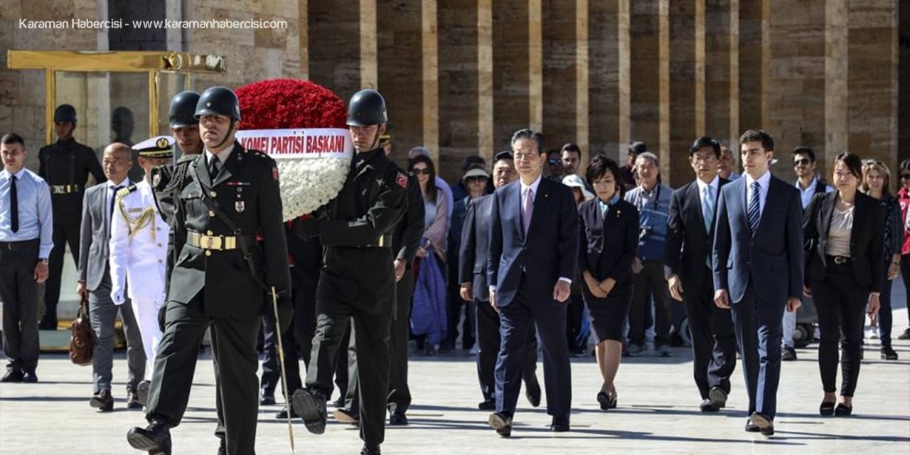 Japonya Komei Partisi Genel Başkanı Yamaguçi Türkiye'de