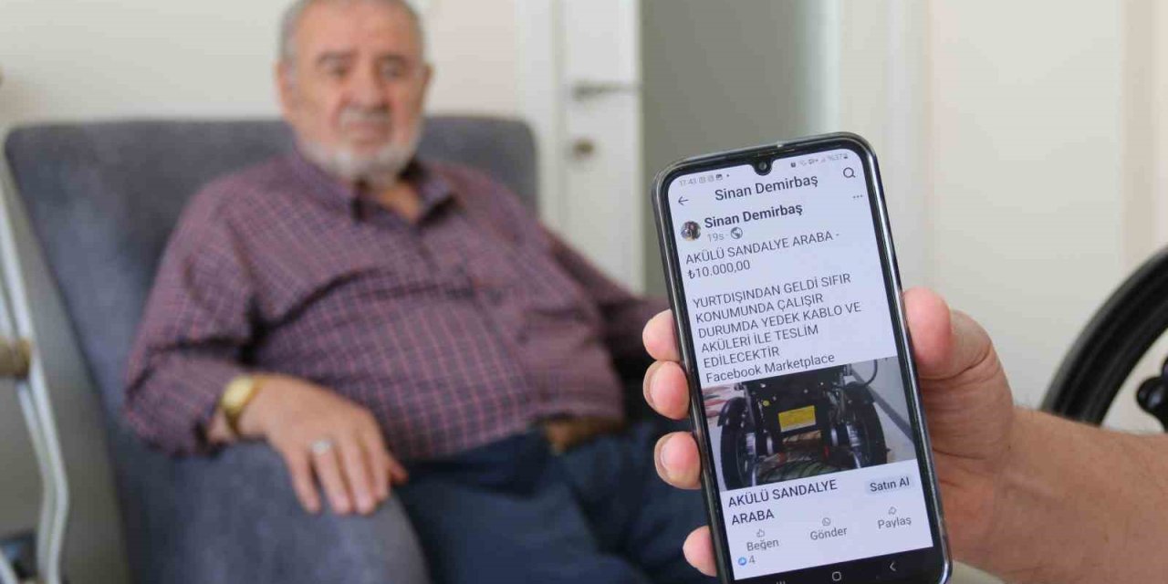 Babasına Ucuza Tekerlekli Sandalye Almak İsterken 24 Bin Tl Dolandırıldı