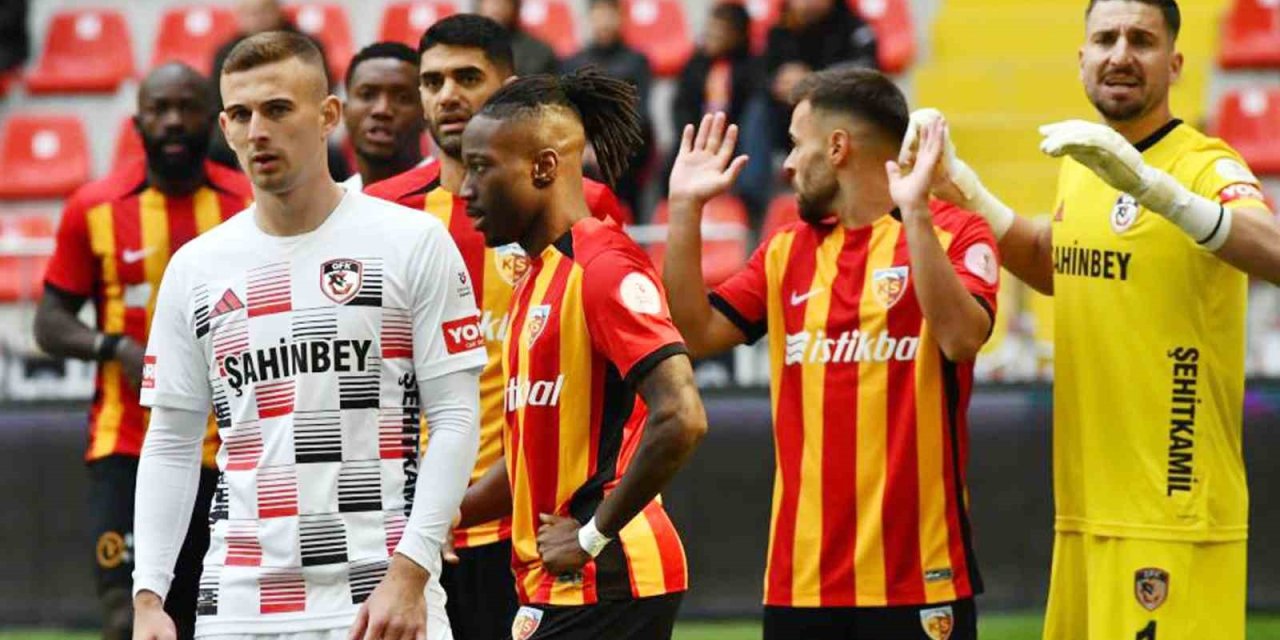 Kayserispor İle Gaziantep 10. Randevuda
