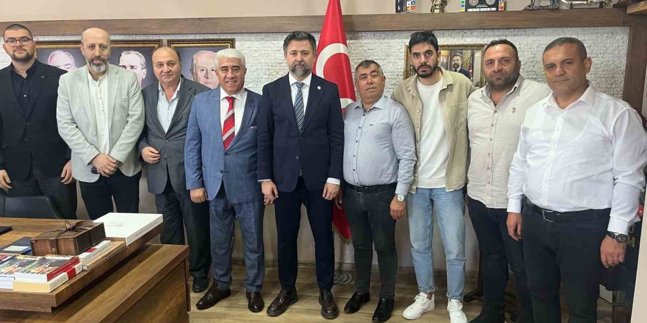 Antalya Çorum İş İnsanları Platformu, Mhp İl Başkanı Güneş İle Bir Araya Geldi