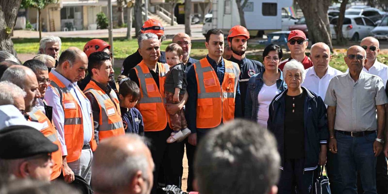 Muratpaşa’da Afet Tahliye Tatbikatı Başarıyla Gerçekleştirildi