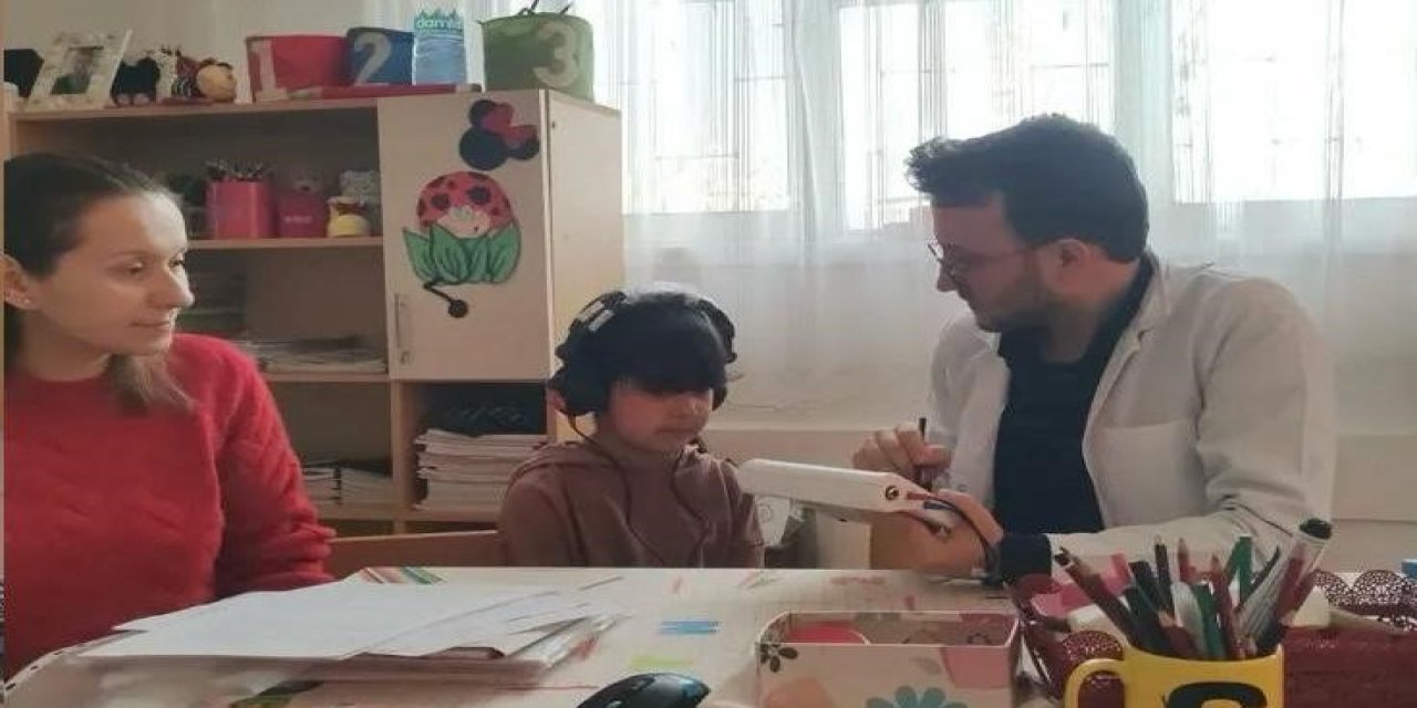 Bozyazı'da İlkokul Öğrencilerine İşitme ve Sağlık Taraması