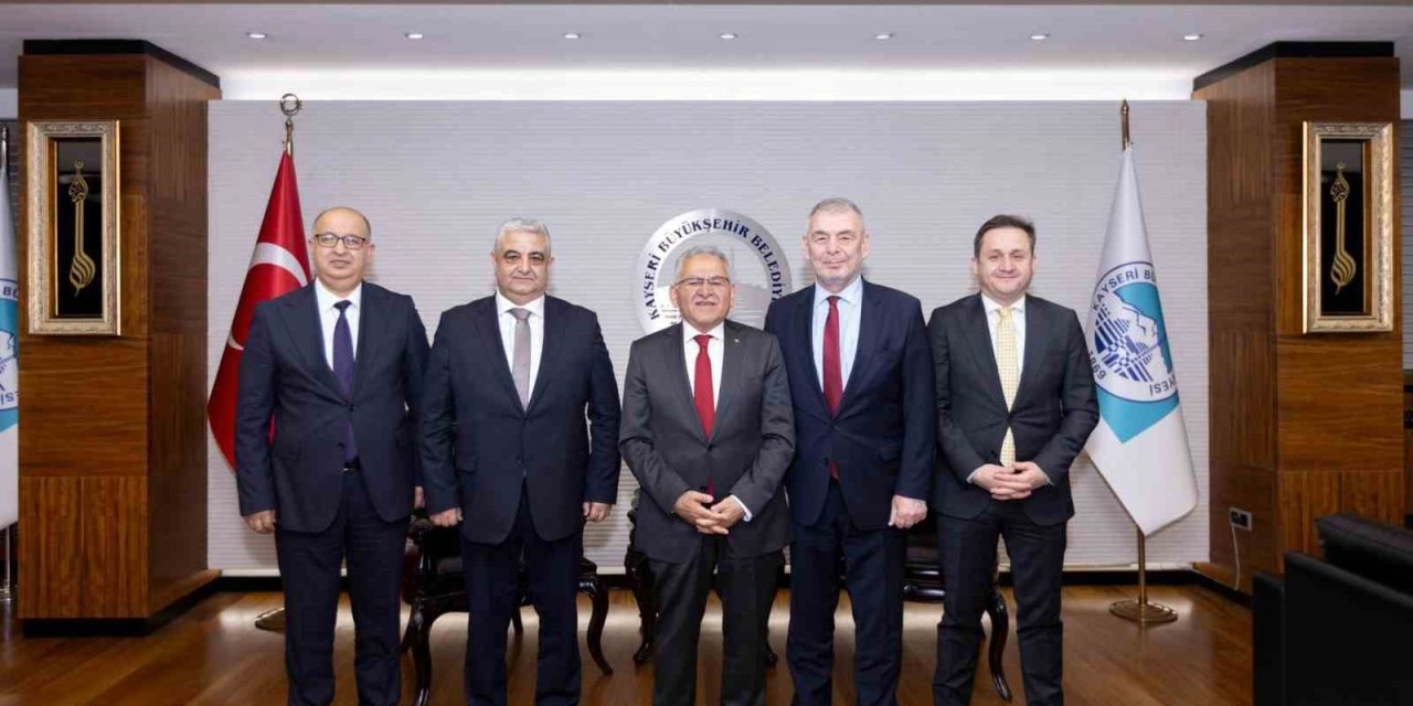 Başkan Büyükkılıç’a Erciyes Anadolu Holding Heyetinden Ziyaret