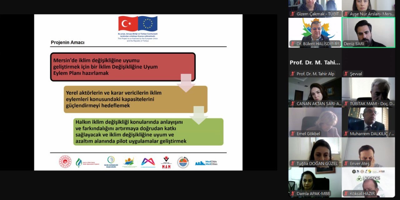 Mersin’de ’İklim Eylem Planı’ Hazırlanıyor
