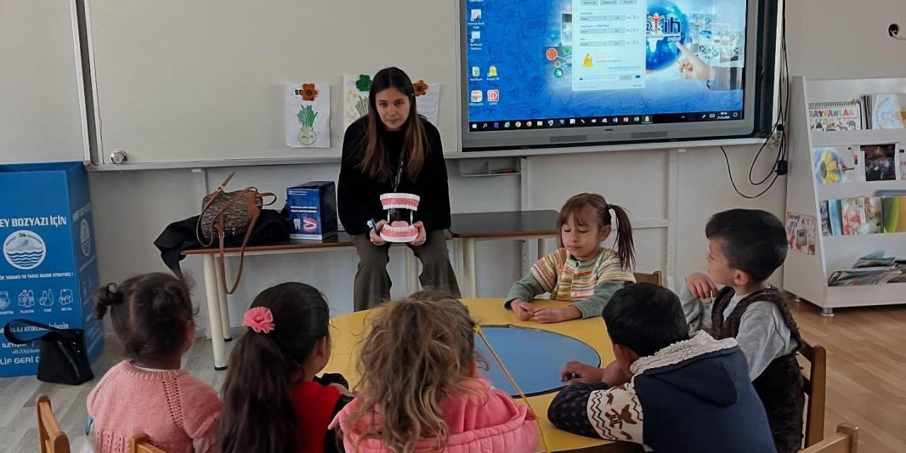Bozyazı’da Öğrencilere Ağız Ve Diş Sağlığı İle Teknoloji Bağımlılığı Eğitimi Verildi