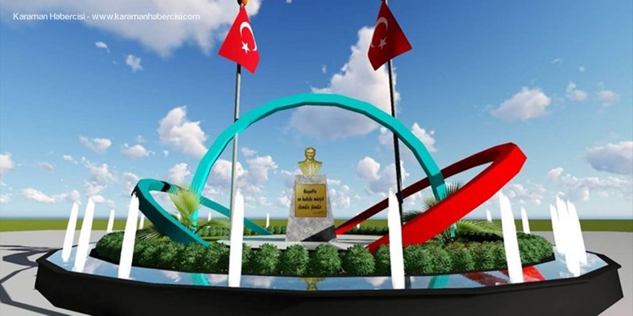 Güdül'de Atatürk Büstü Çevre Düzenlemesi