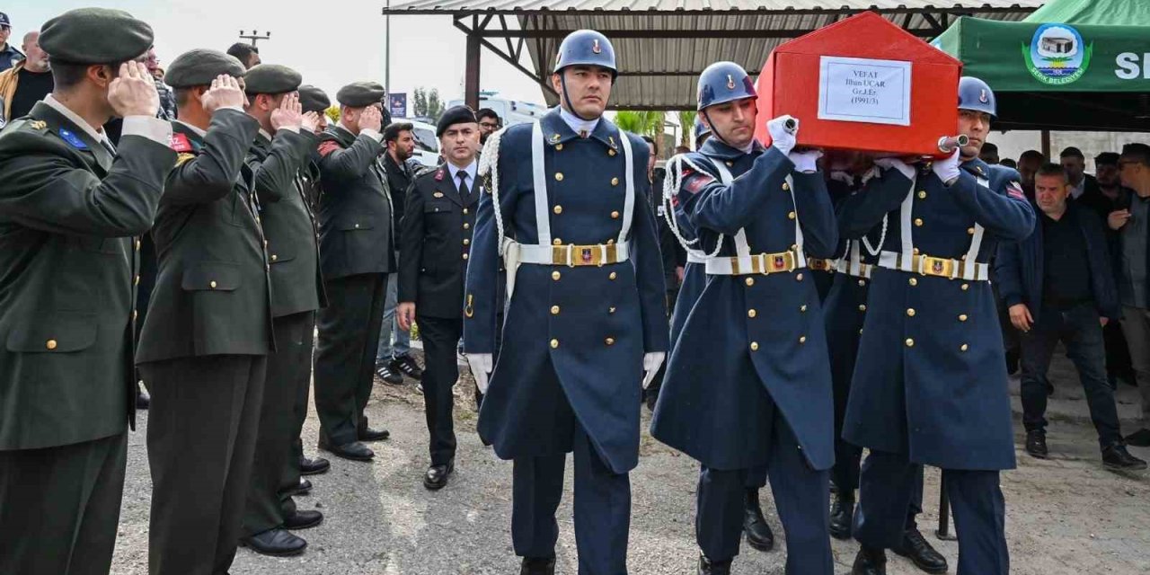 Serik’te Terör Gazisi Törenle Defnedildi