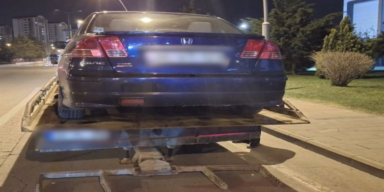 Kayseri’de Bin 468 Araca Ceza