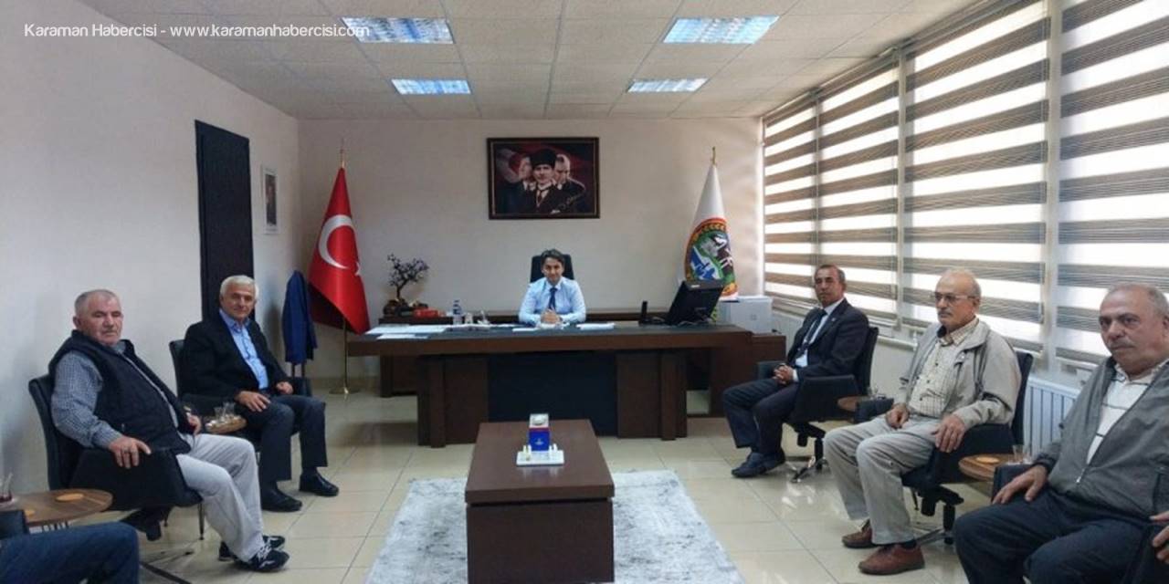 Seydişehir Kaymakamı Aydın Kaymakam'a Ziyaretler