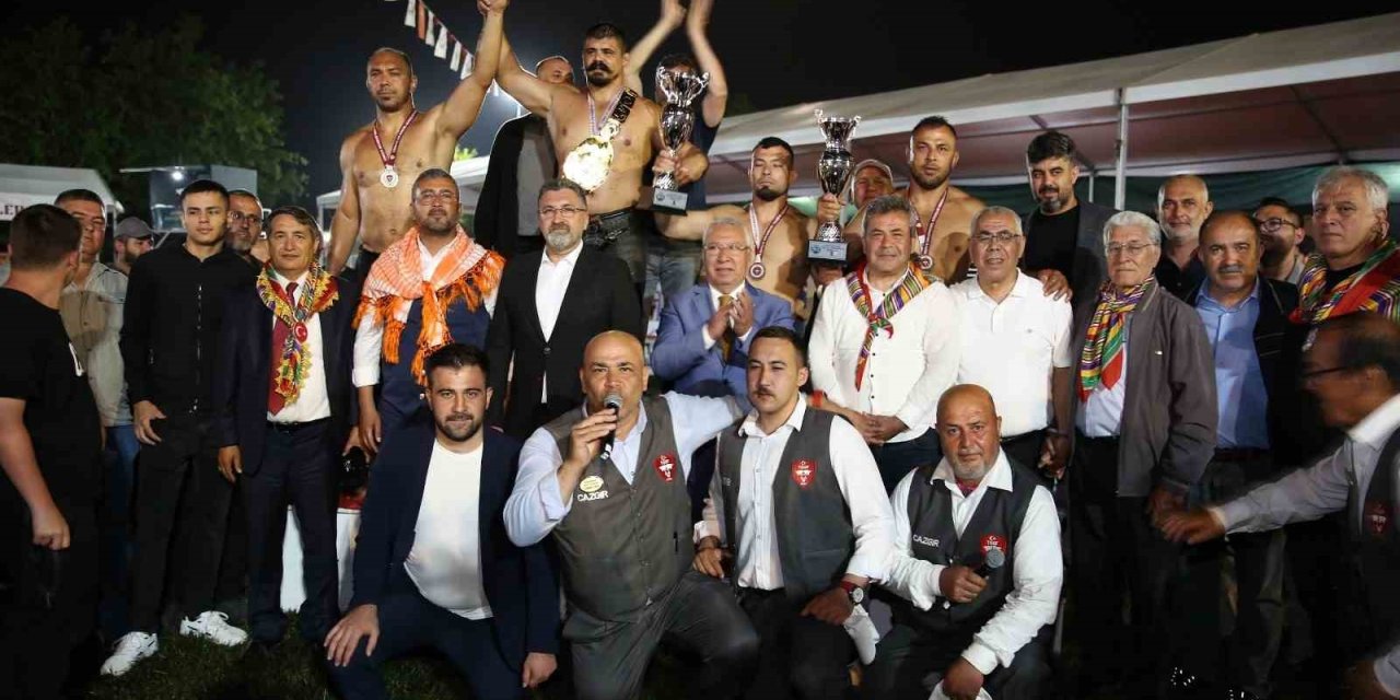 Serik’te Başpehlivan Cengizhan Şimşek Oldu