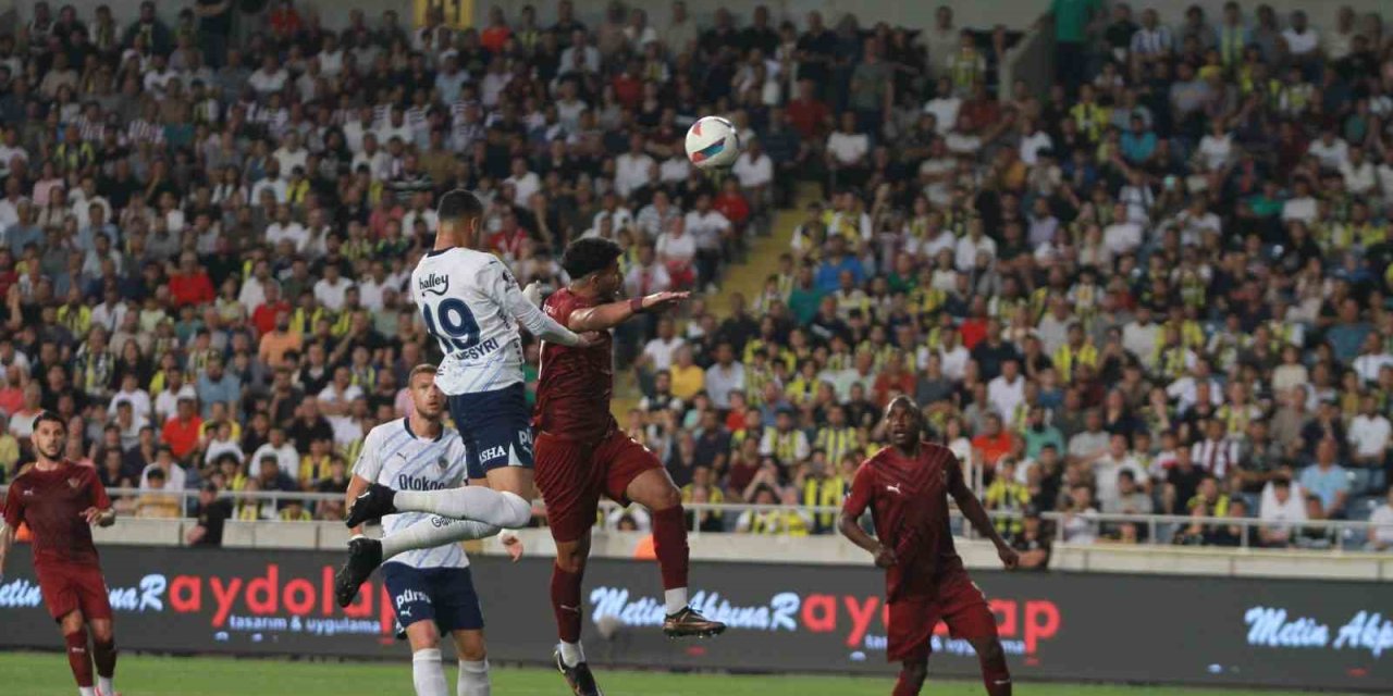 Trendyol Süper Lig: Atakaş Hatayspor: 0 - Fenerbahçe: 0 (maç Devam Ediyor)