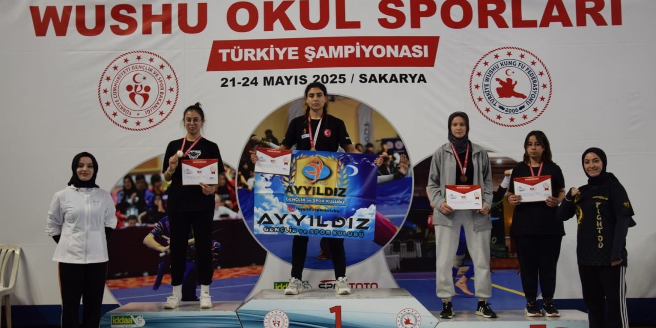 Niğdeli Wushu Sporcularından Türkiye Şampiyonası’nda Üç Madalya
