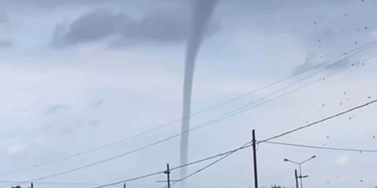 Alanya’da Hortum Korkuttu