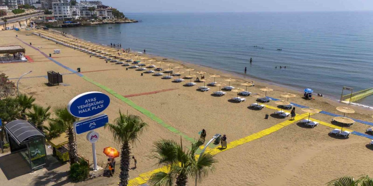 Mersin’in Halk Plajları Yaza Hazır