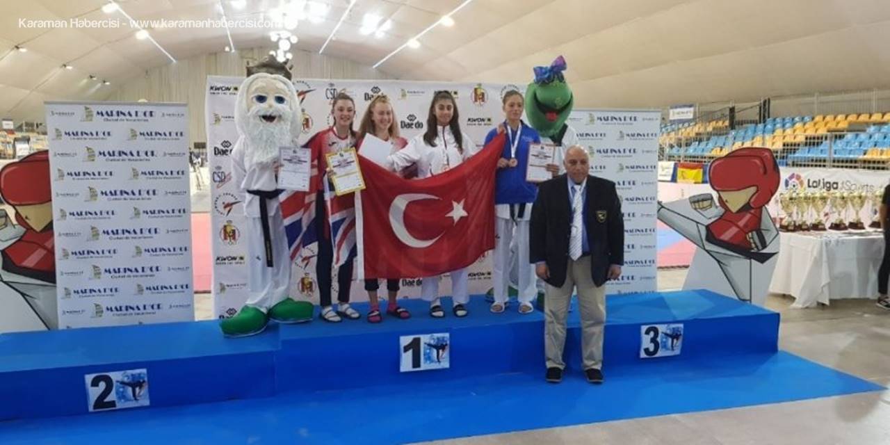Melmek Sporcusu İspanya’da Avrupa 3.’sü Oldu