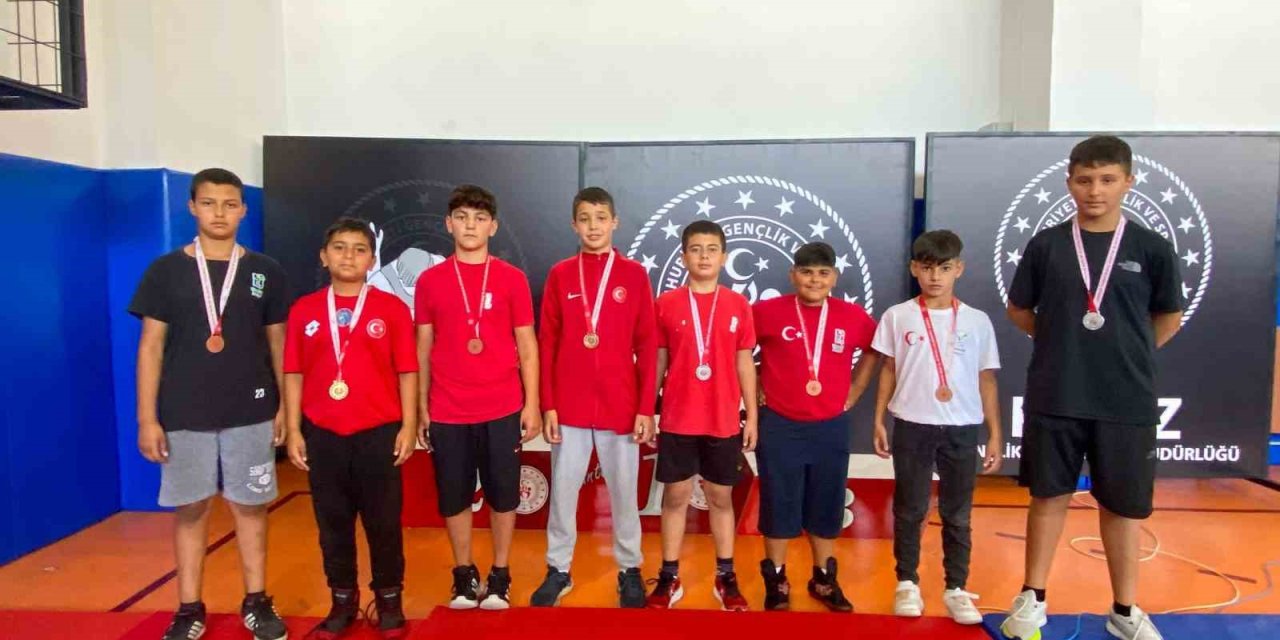 Manavgat Belediyesi Güreş Kulübü’nden, Antalya İl Seçmelerinde Büyük Başarı