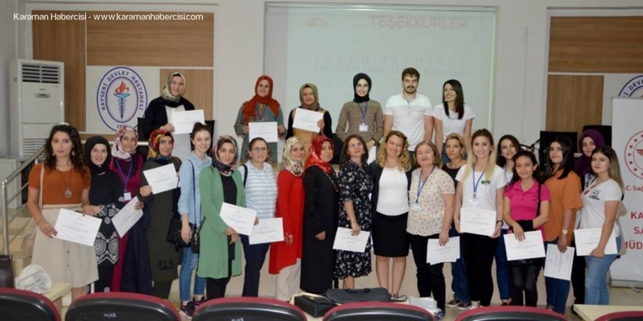 Kayseri’de "Yenidoğan İşitme Tarama Uygulayıcı Eğitimi"