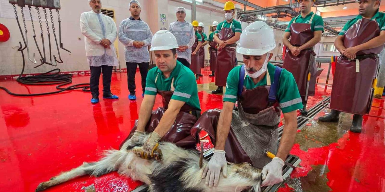 Mersin’de Şehitlerin Anısına Kurban Kesildi