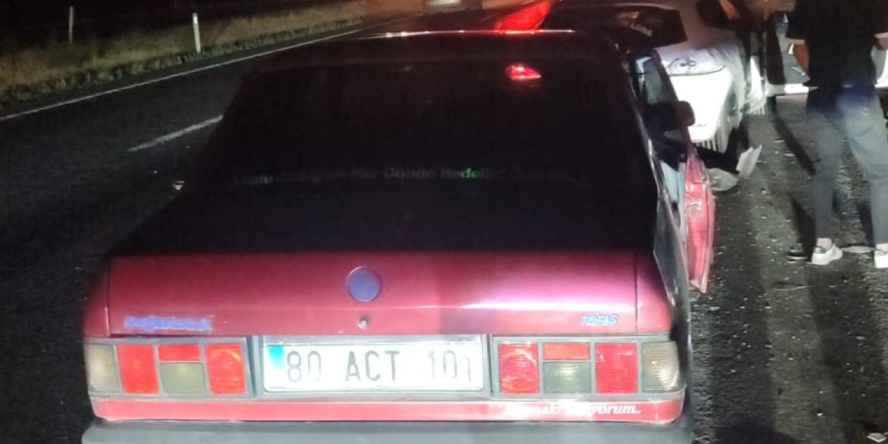 Konya’da Otomobiller Çarpıştı: 2 Yaralı