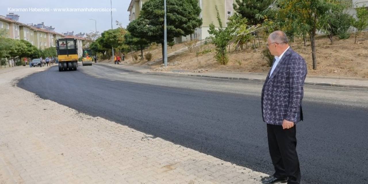 Yahyalı’da Asfaltlama Çalışmaları