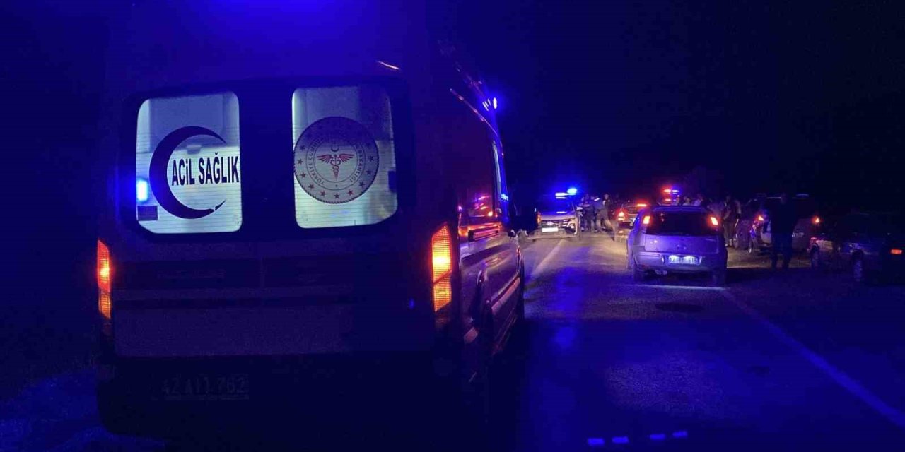 Konya’da Motosiklet Şarampole Devrildi: 1 Ölü, 1 Yaralı