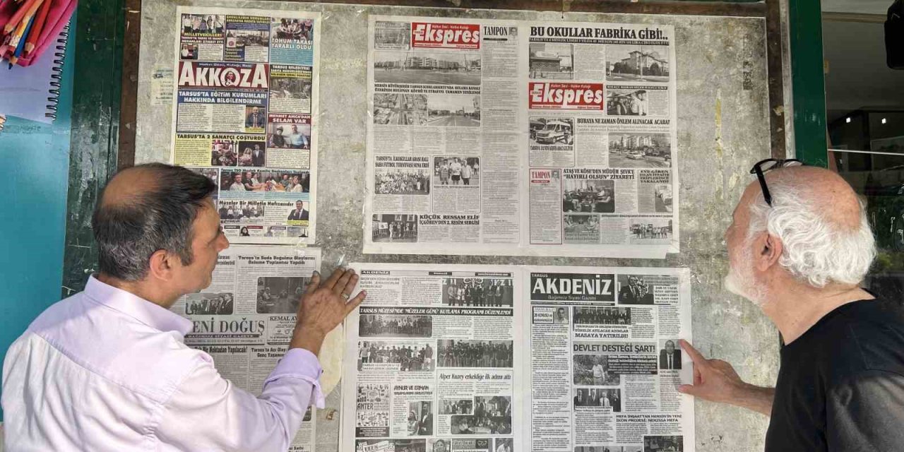 Mersin’de 48 Yıllık Duvar Gazetesi Geleneği