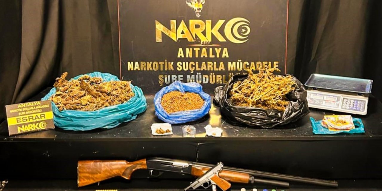 Antalya’da Uyuşturucu Operasyonu: 11 Tutuklama