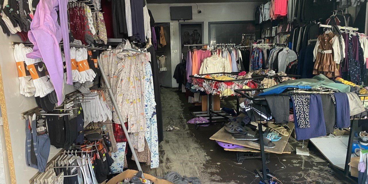 Konya’da İş Yerinin Bodrumunda Yangın