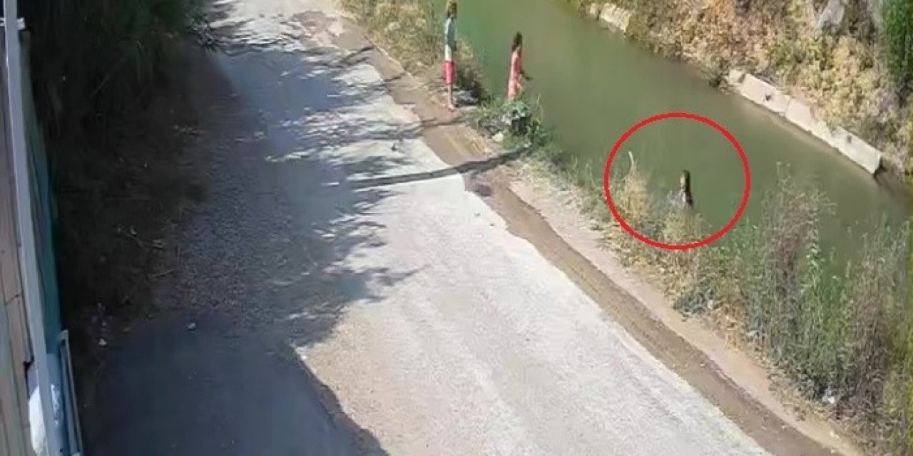 Küçük Çocuğun Sulama Kanalına Düşüp Hayatını Kaybettiği Olay Anının Görüntüleri Ortaya Çıktı