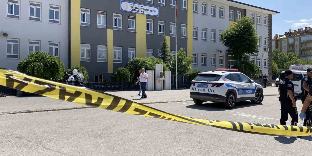 Konya’da Bir Öğretmen Okulda Uğradığı Silahlı Saldırıda Hayatını Kaybetti