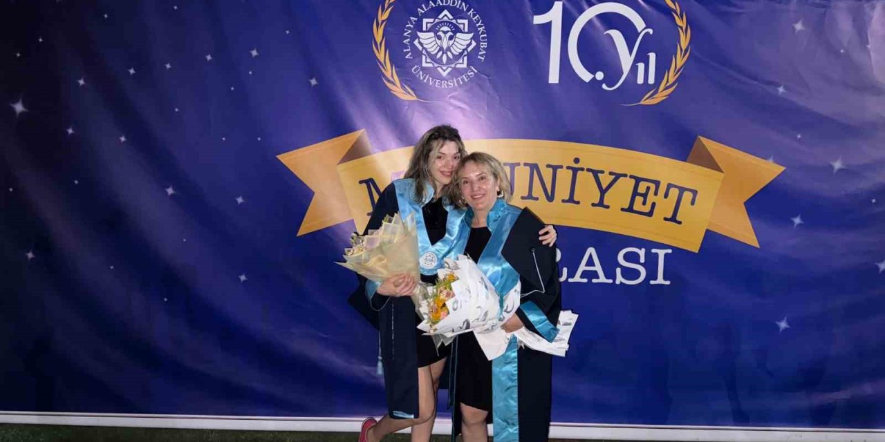 Alkü’de Mezuniyet Töreni Duygu Dolu Anlara Sahne Oldu