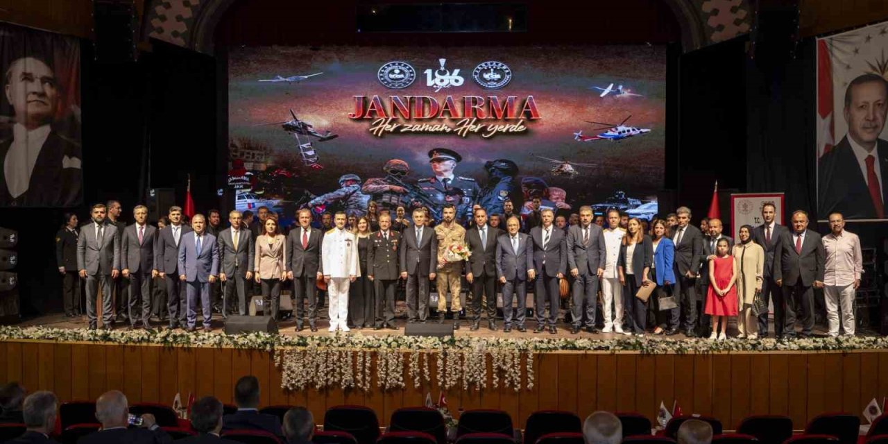 Mersin’de Jandarma Teşkilatı’nın 186. Yılı Törenle Kutlandı