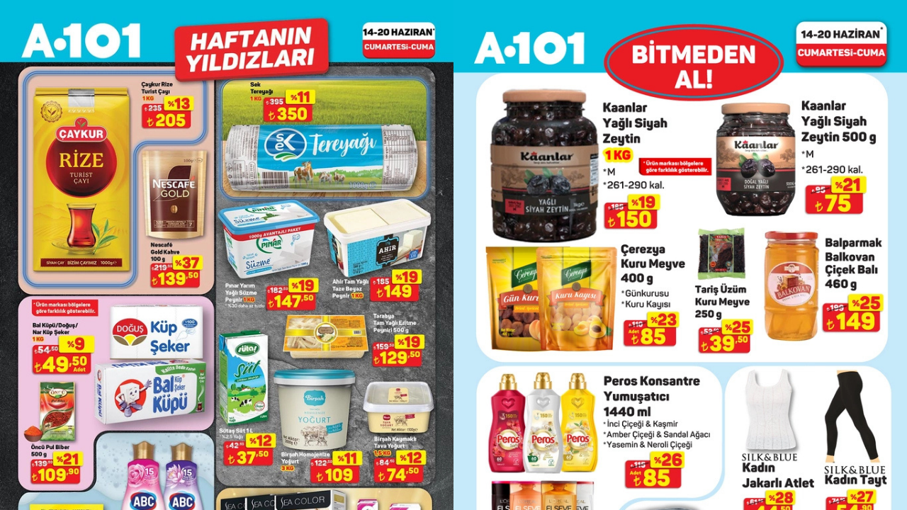 A101’de 1 Alana 1 Bedava Kampanyası Başladı! A101 20 Haziran Aktüel Kataloğu!