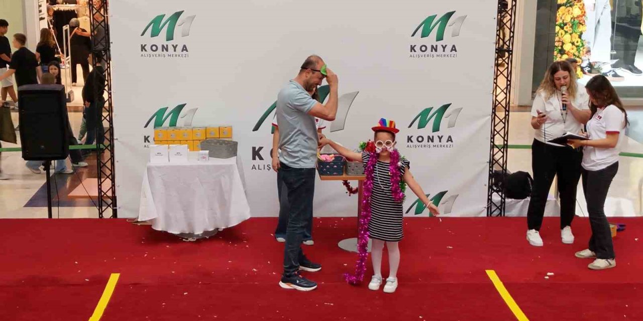 M1 Konya Avm’de Babalar Günü’ne Özel Yarışma Yapıldı