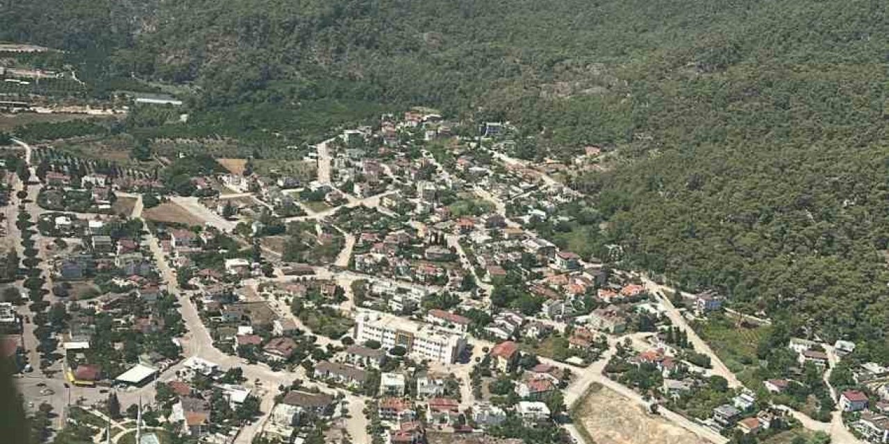 Kemer’de Orman Yangını